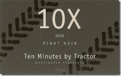 Ten Minutes by Tractor 10x Pinot Noir