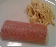 Smoked eel with celeriac