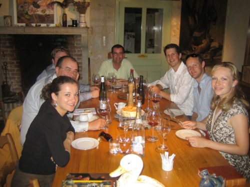 Dining at La Ruchotte